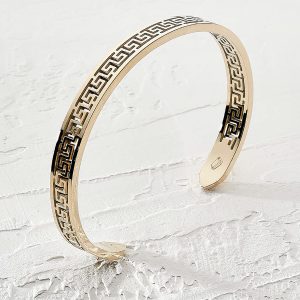 Brazalete ref Calado en oro laminado