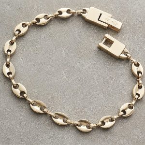 Pulso Ancla en oro laminado